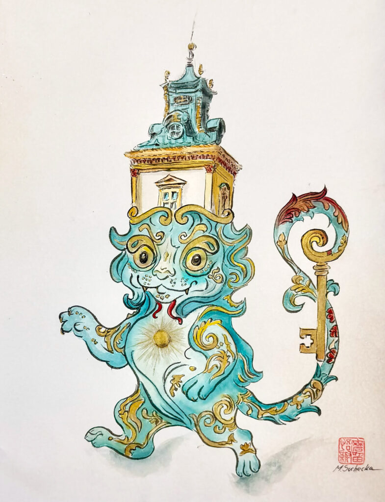 Mono-no-Mane – Yōkai Wilanowski autorstwa Małgorzaty Sucheckiej